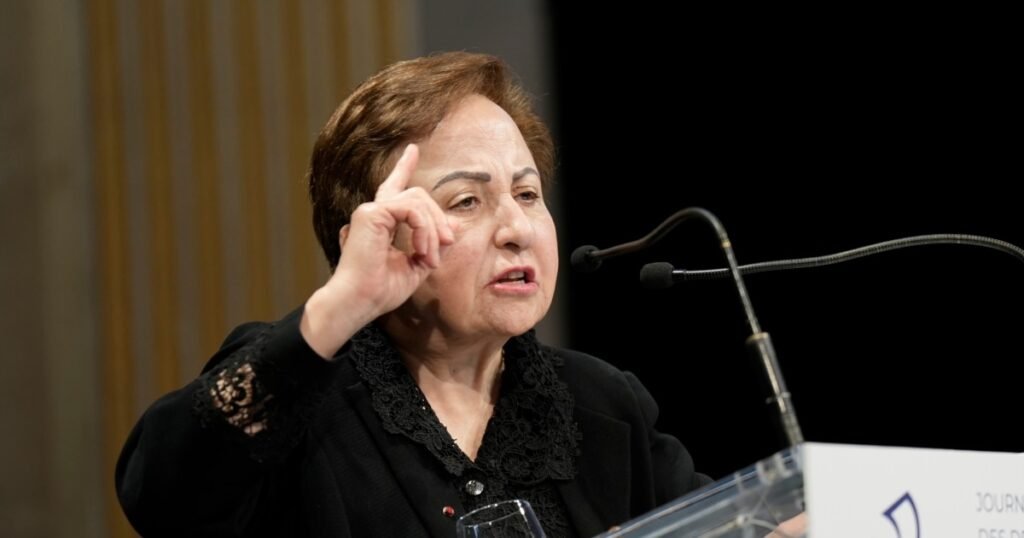 Shirin Ebadi, laureată iraniană a Premiului Nobel, afirmă că Republica Islamică „nu are alt viitor decât colapsul” Shirin Ebadi, laureată iraniană a Premiului Nobel, afirmă că Republica Islamică „nu are alt viitor decât colapsul”