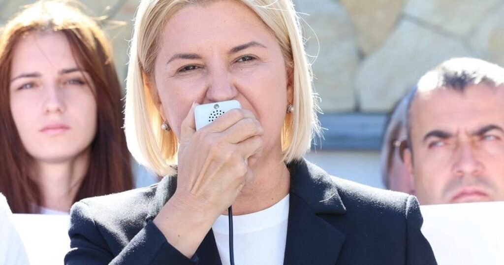 Irina Vlah, unul dintre liderii Blocului Patriotic de la Chișinău, interzisă în Lituania din cauza legăturilor sale cu Rusia