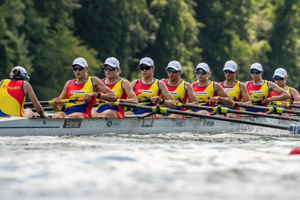 Nouă medalii, dintre care șase de aur, pentru România la CE de Canotaj U23