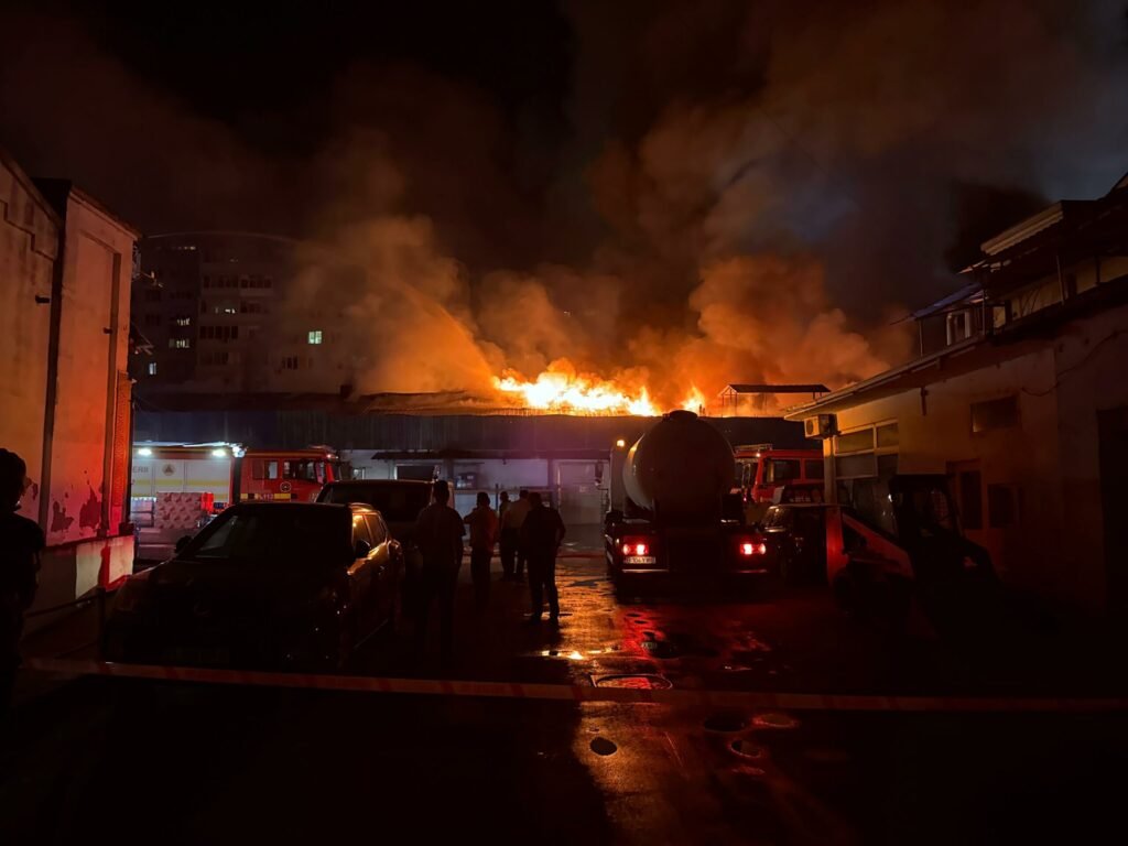 Nu există pericol de extindere a focului