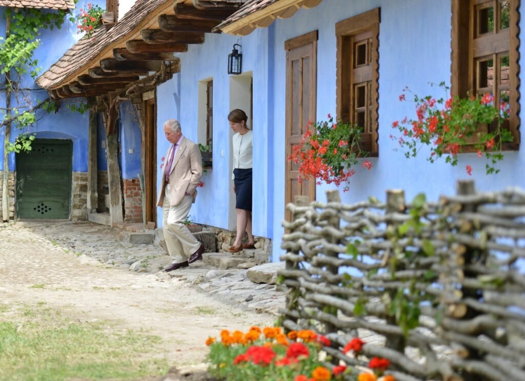Charles în România, în 2017. Foto Profimedia