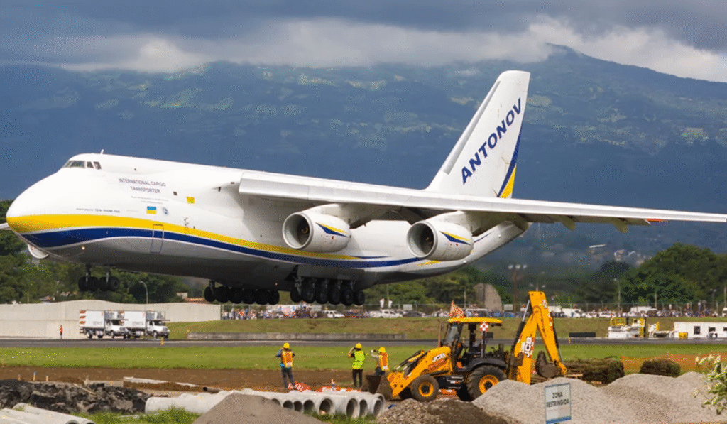 Un avion uriaș ucrainean a zburat spre Israel. Foto safefly.aero