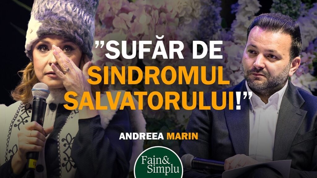 Andreea Marin plânge. De la Sindromul salvatorului la lacrimi Andreea Marin plânge. De la Sindromul salvatorului la lacrimi