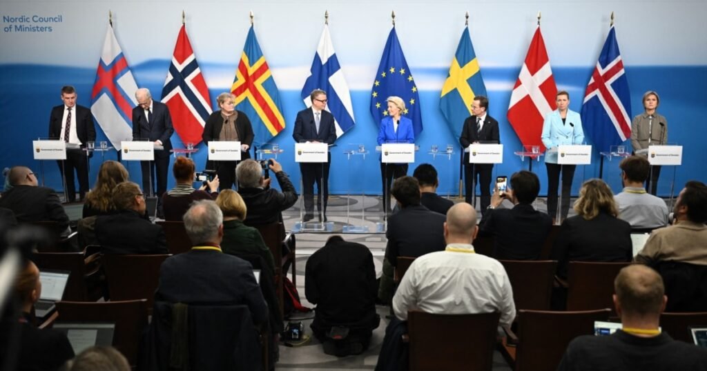 Consiliul Nordic | Ursula von der Leyen: UE nu poate tolera perturbarea spațiului aerian. Baloanele de deasupra Lituaniei, o provocare