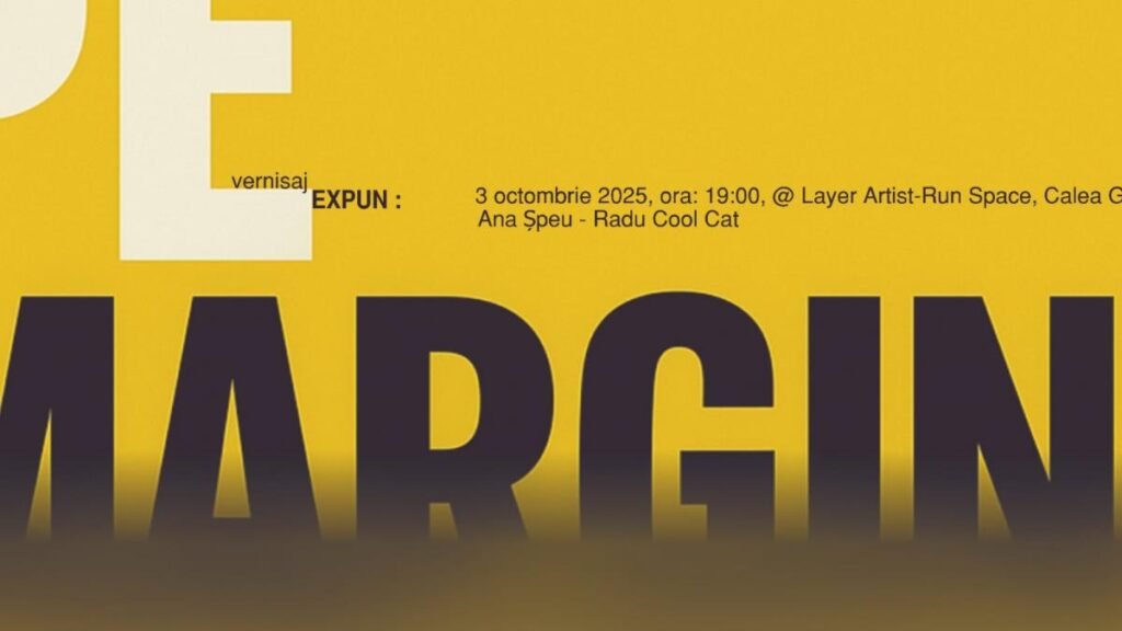 Pe margine. Radu Cool Cat & Ana Șpeu @ Layer Gallery