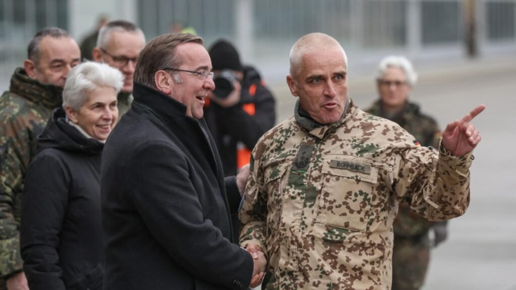 Ministrul german al Apărării, Boris Pistorius (Profimedia)