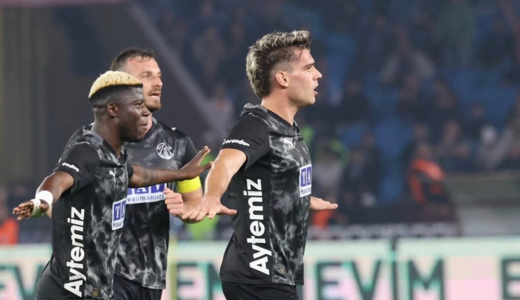 Ianis Hagi înscrie spectaculos, din lovitură liberă, pentru Alanyaspor în campionatul Turciei (Video)