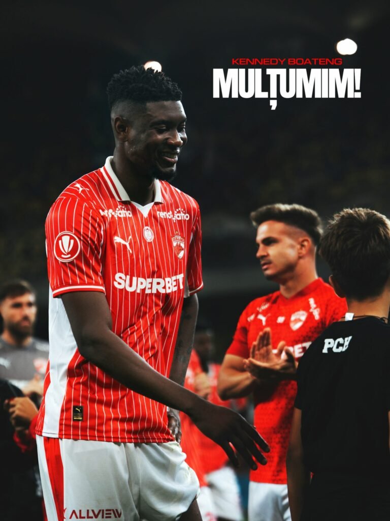 Kennedy Boateng pleacă de la Dinamo Kennedy Boateng pleacă de la Dinamo